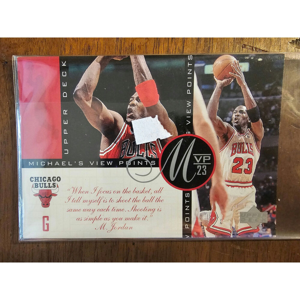 Michael Jordan 1997 Upper Deck #VP2 - View Points - NBA - Jumbo